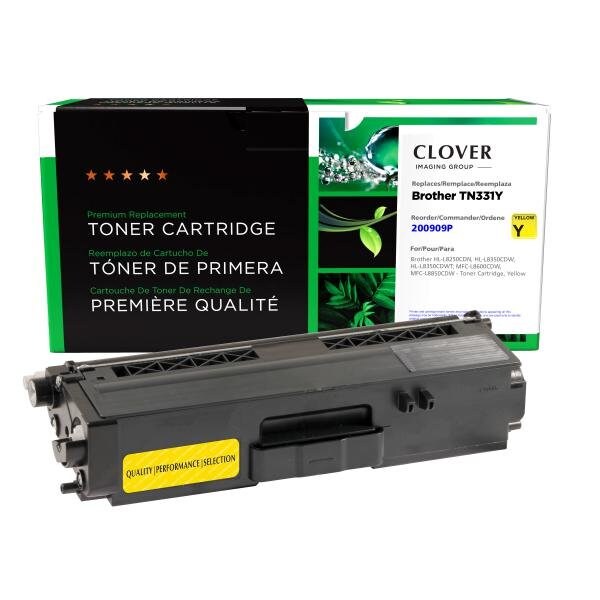 Clover Imaging Group Imaging Remanufactured Yellow Toner Cartridge 200909P - main